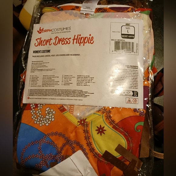 Hippie Halloween Costume (Women's) - Picture 2 of 2